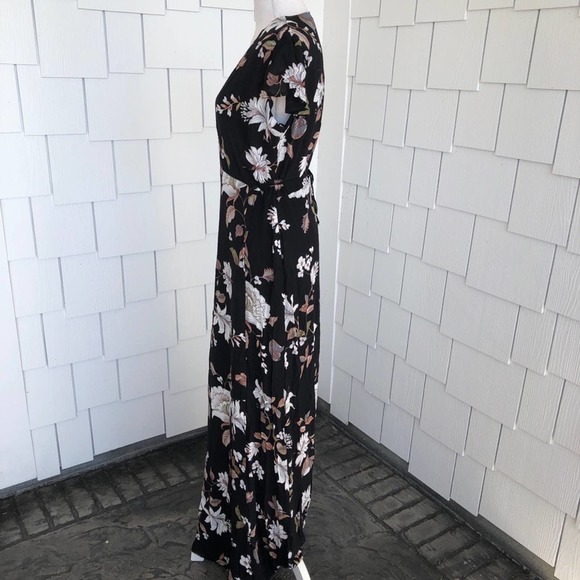 Host Pick Sage The Label Floral Maxi Empire Waist Dress Women’s Size Medium NWT - Picture 6 of 8